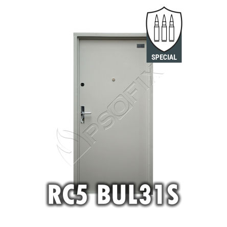 BUL31S - Drzwi kuloodporne w klasie RC5