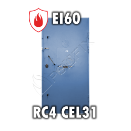 CEL31PP - Drzwi do cel więziennych przeciwpożarowe EI 60 w klasie RC4