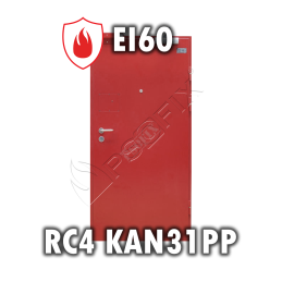 KAN31PP - Drzwi do kancelarii tajnych przeciwpożarowe EI60 w klasie RC4