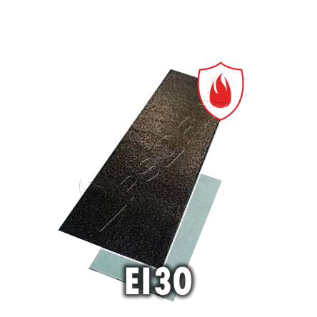 Uszczelka pęczniejąca EI30 do drzwi stalowych płaszczowych 1-skrzydłowych  