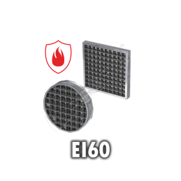Przeciwpożarowa kratka wentylacyjna pęczniejąca EI60 