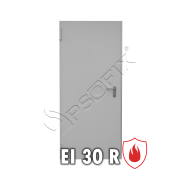 Drzwi przeciwpożarowe EI30 90' uniwersalne (rewersyjne - dwukierukowe)