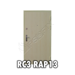 RAP13 - Drzwi wejściowe antywłamaniowe wewnętrzne i zewnętrzne w klasie RC3