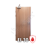 Drzwi przeciwpożarowe drewniane o odporności ogniowej EI30