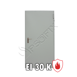 Drzwi jednoskrzydłowe EI30 kierunkowe